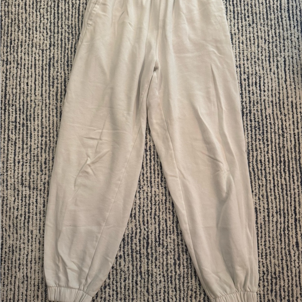 Hollister Women Adjustable-Rise White Pants